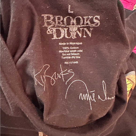 Brooks & Dunn 2010 Tour Tee The Last Rodeo Band Shirt Size L - Picture 9 of 10